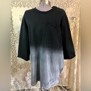 Drifter Men’s Grunge Black and White Cotton Shirt